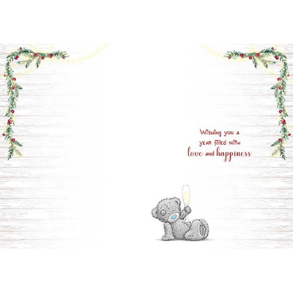 Happy New Year Me to You Bear Christmas Card Extra Image 1